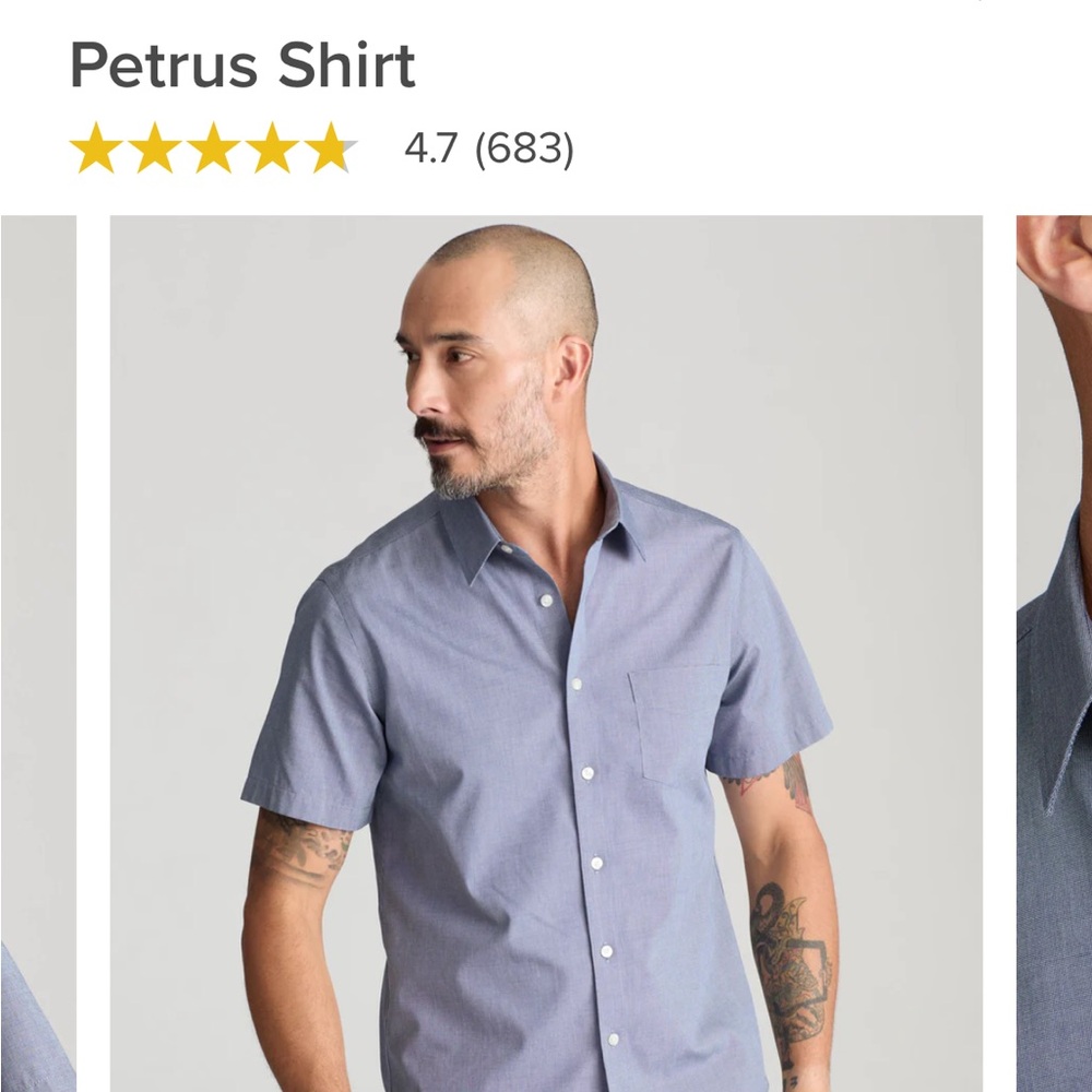 Untuckit Medium Button Down Shirt - image 5